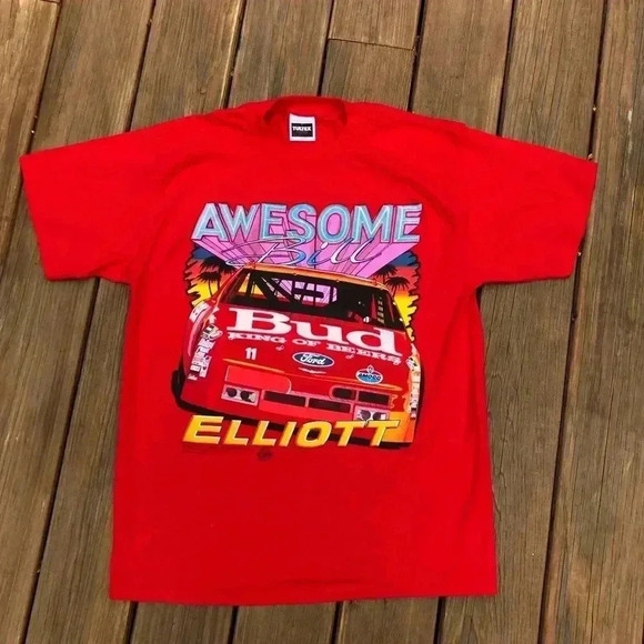 Vintage Other - Vtg Bill Elliot nascar T shirt
